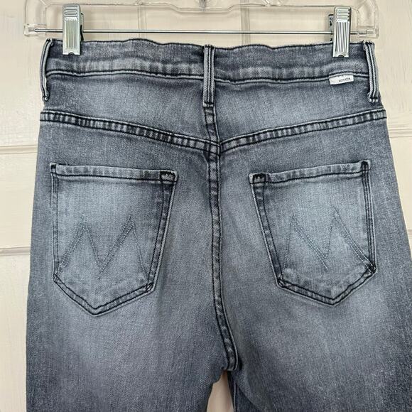 Mother Jeans The Swooner‎ Ankle Zip Static Blue Womens Size 27 Stretch Comfort - Picture 7 of 11